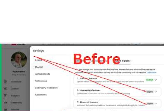 setup your youtube channel with intro, outro, logo, banner and SEO